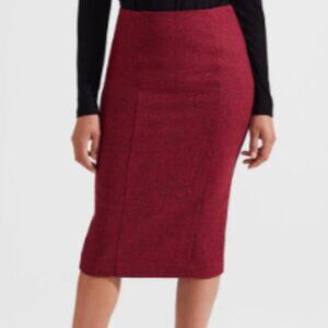 Hobbs -  Herringbone Tweed  Pencil Skirt